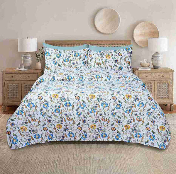 Percale Cotton Bed Sheet Set