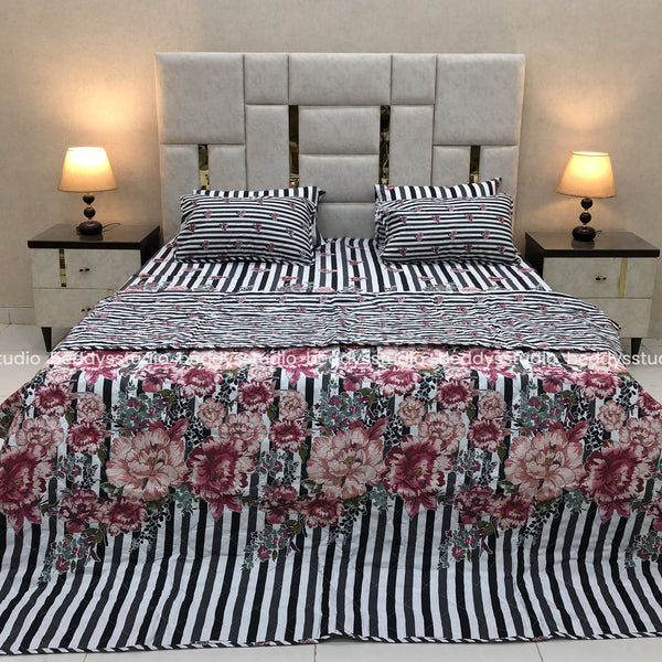 Opulent- Quilted Comforter Set 6 Pcs