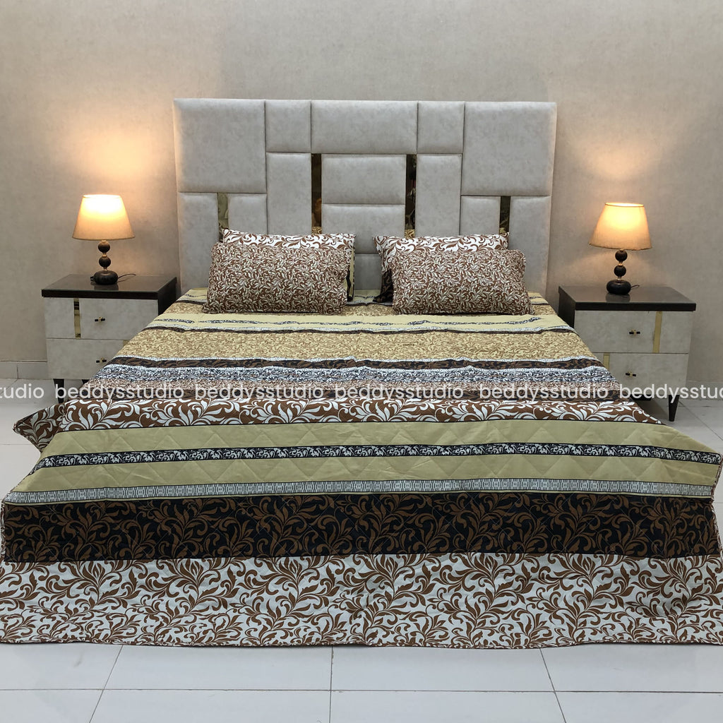 Luminous- Quilted Comforter Set 6 Pcs
