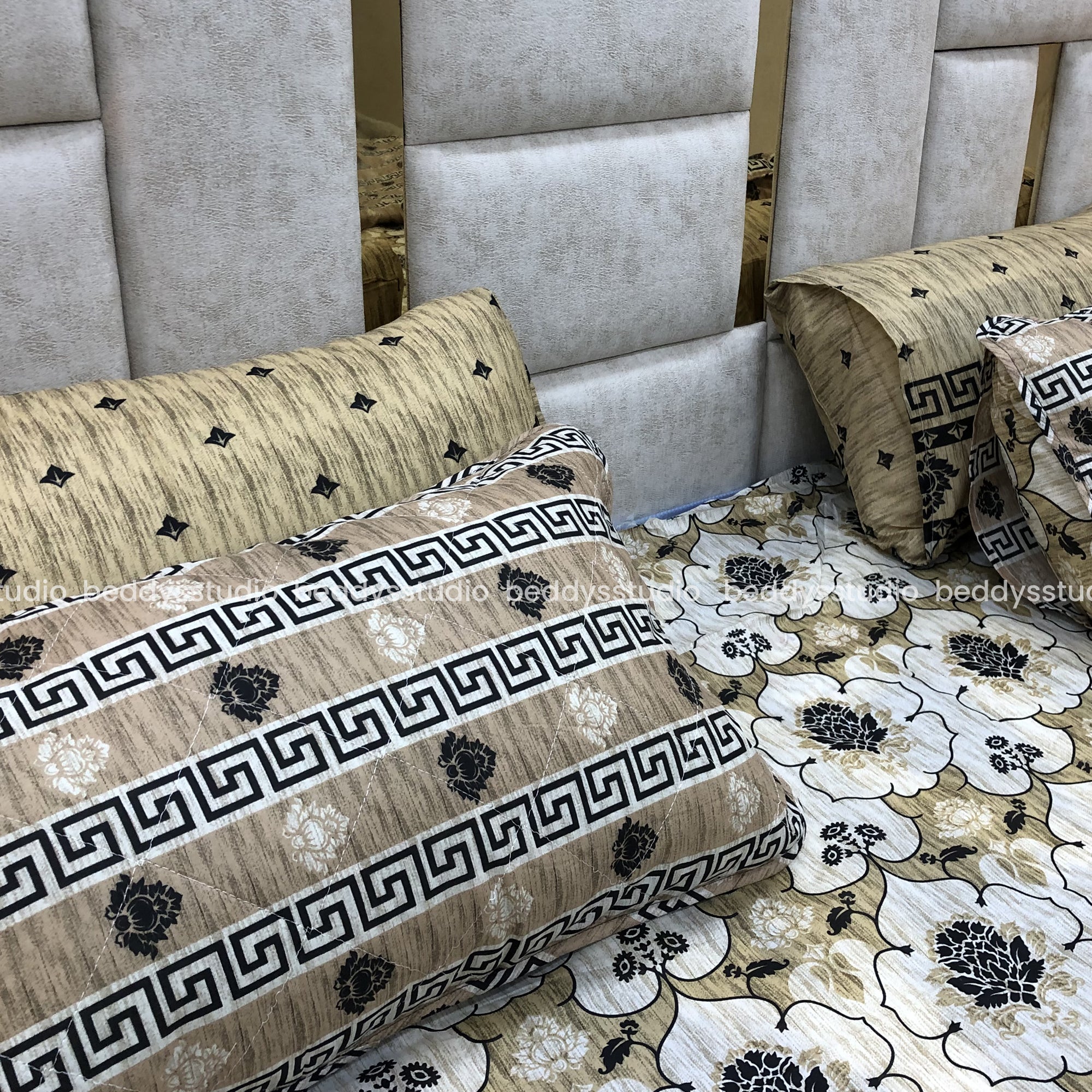 Sartlam- Quilted Comforter Set 6 Pcs