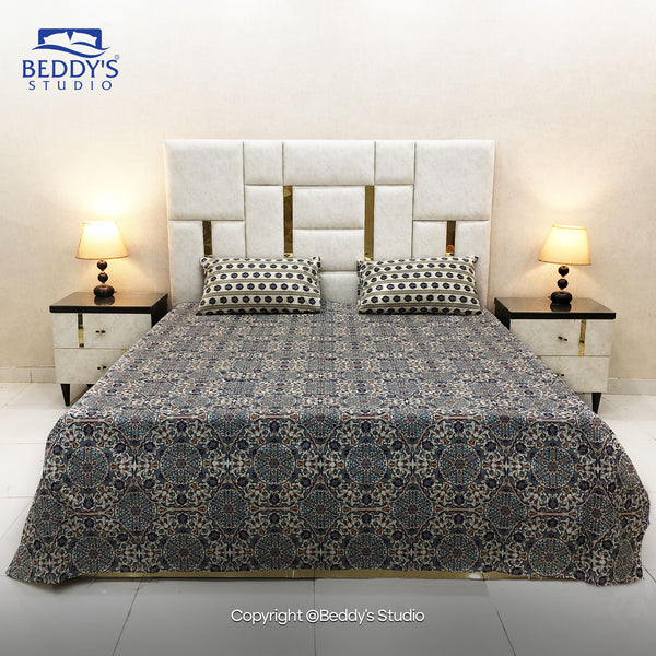 Cotton Printed Bed Sheet Set