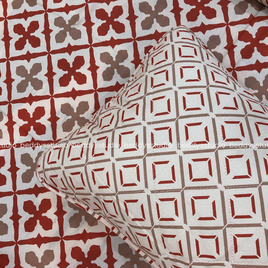 Seraphic- Quilted Comforter Set 6 Pcs