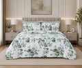 Verdi Percale Cotton Printed Quilt Cover Set