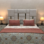 Blossom- Quilted Comforter Set 6 Pcs