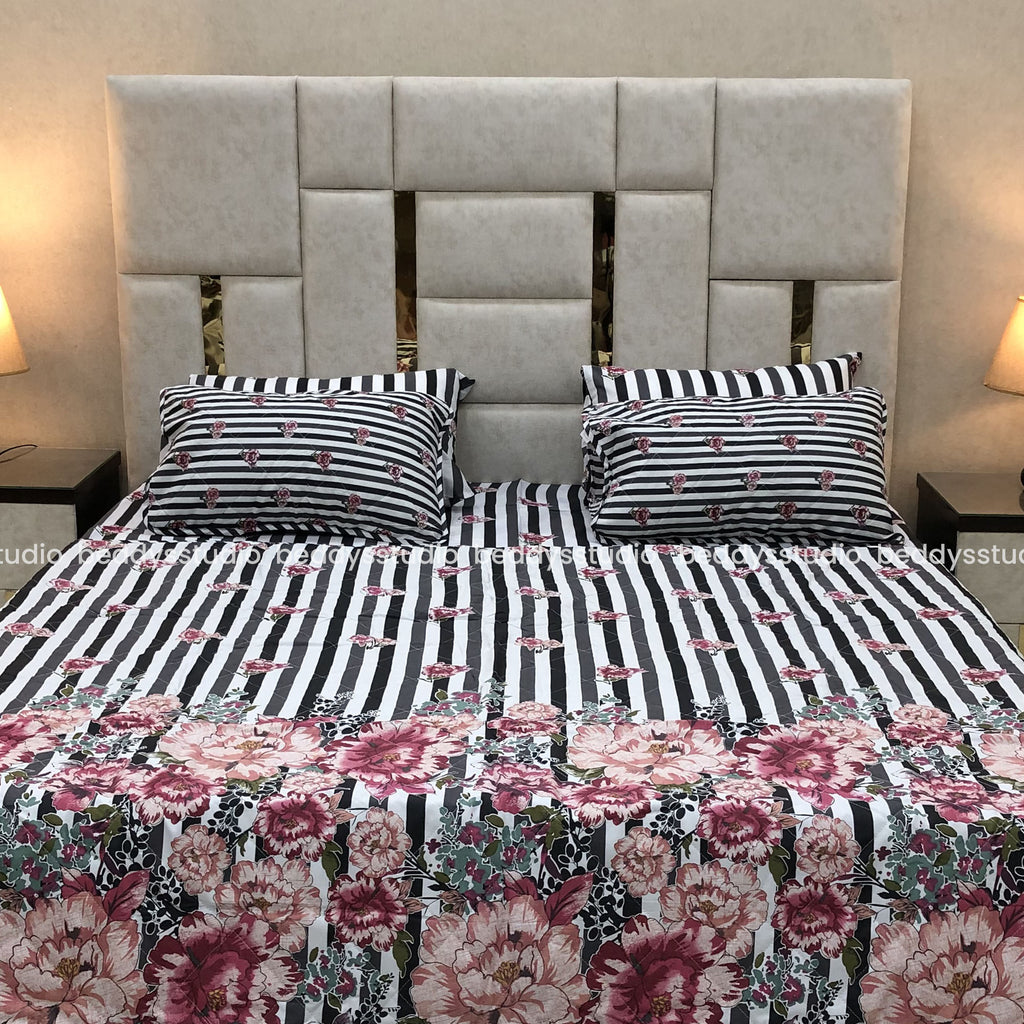 Opulent- Quilted Comforter Set 6 Pcs