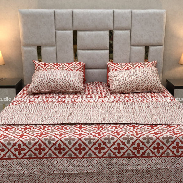 Seraphic- Quilted Comforter Set 6 Pcs