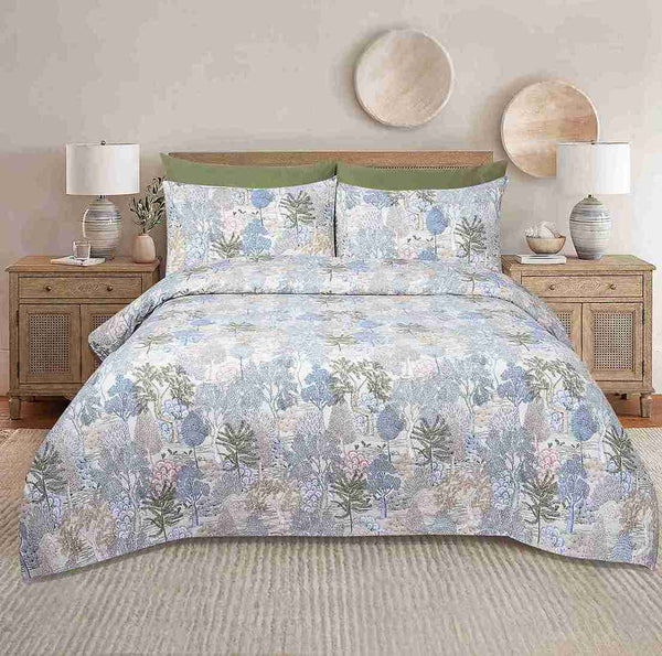 Percale Cotton Bed Sheet Set