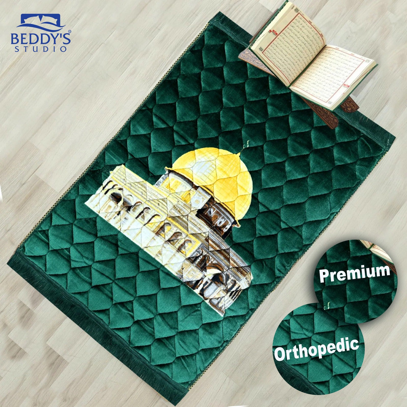 Multicolor - Premium Orthopedic Foam Prayer Mat