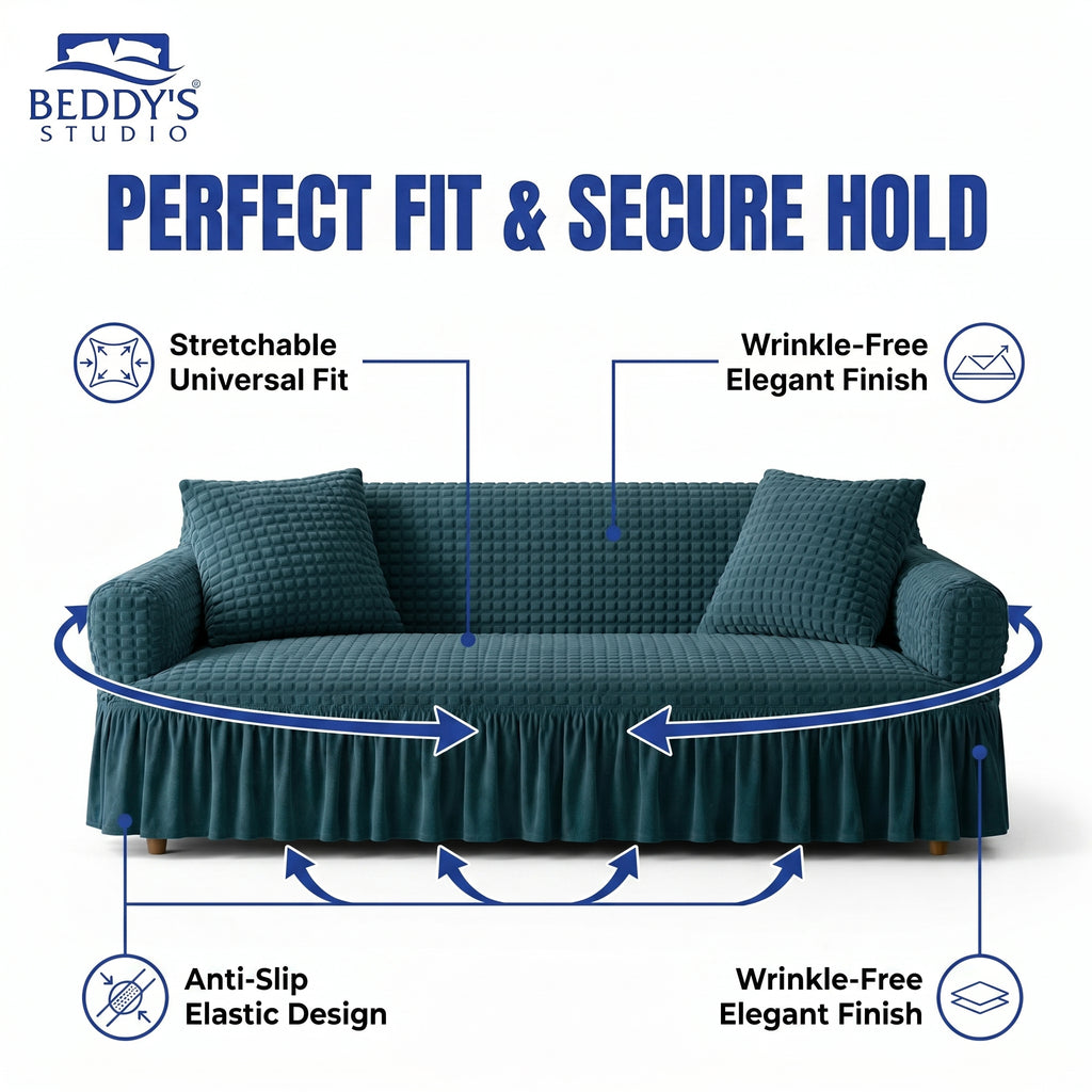Turkish Style Bubble Sofa Cover
