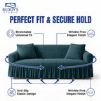 Turkish Style Bubble Sofa Cover