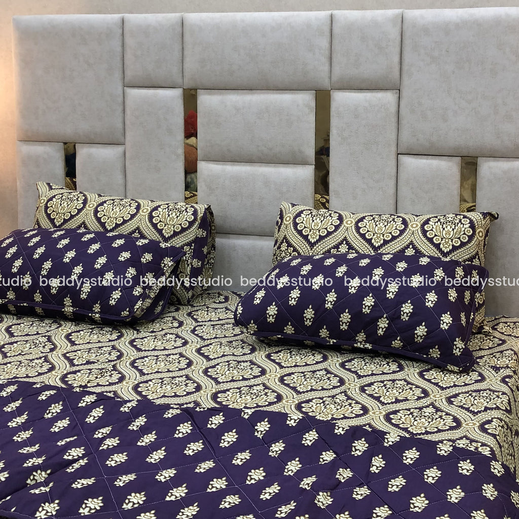 Celestial- Quilted Comforter Set 6 Pcs