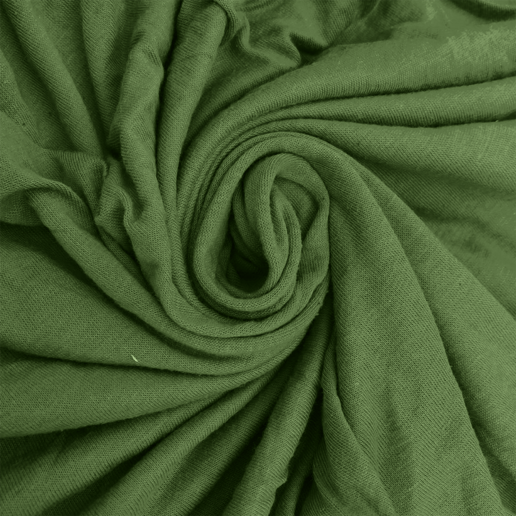 L Shape Sofa Cover - Army Green