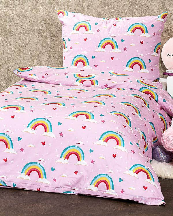 Ranibow - Printed Kids Bed Sheet Set