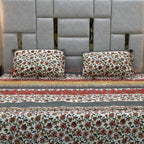 Tranquil- Quilted Comforter Set 6 Pcs