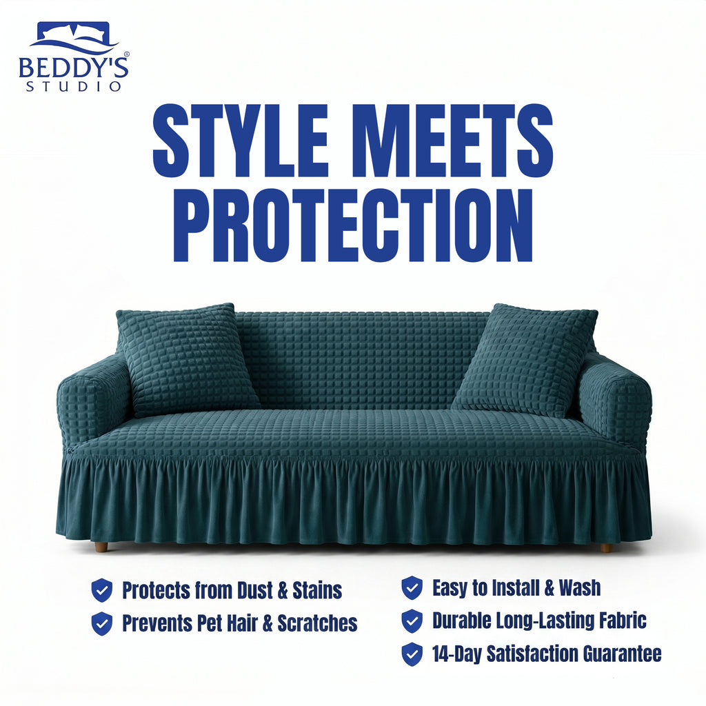 Turkish Style Bubble Sofa Cover