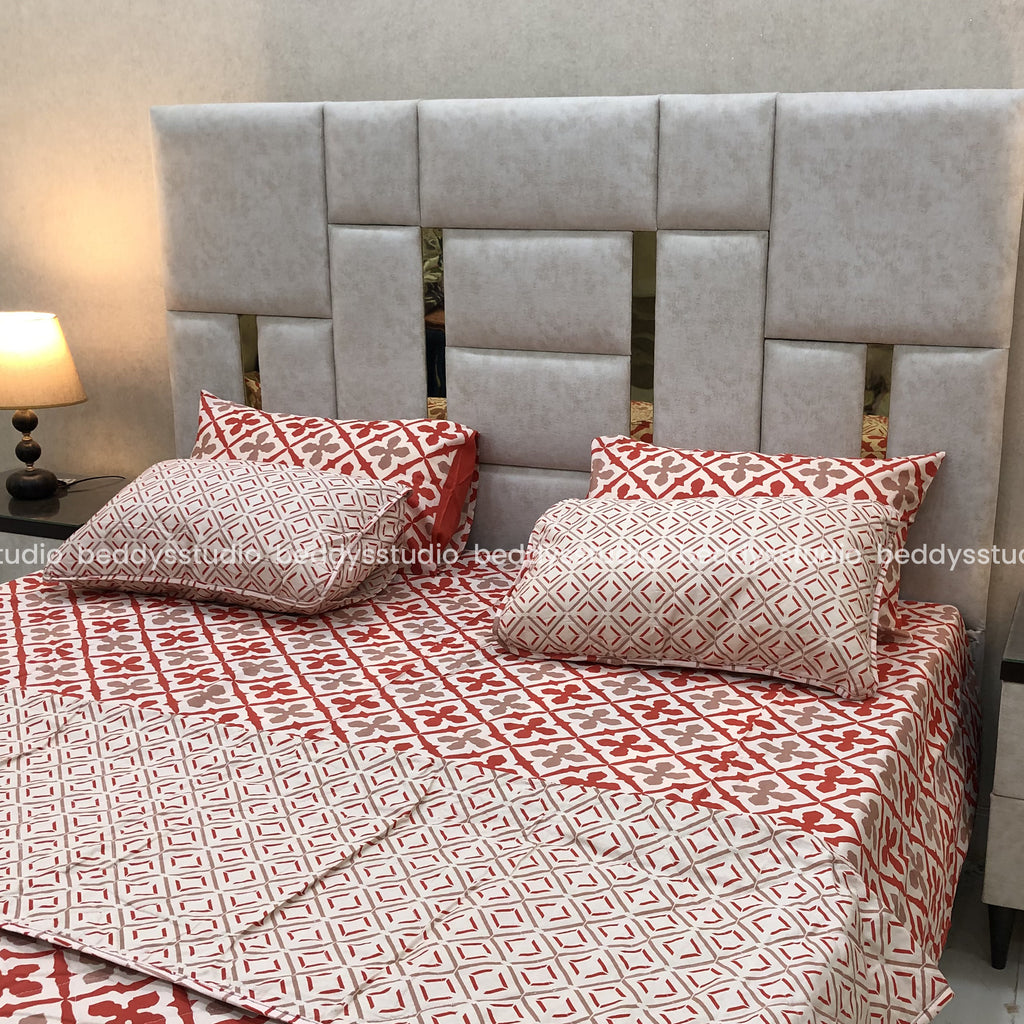 Seraphic- Quilted Comforter Set 6 Pcs