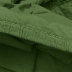 L Shape Sofa Cover - Army Green