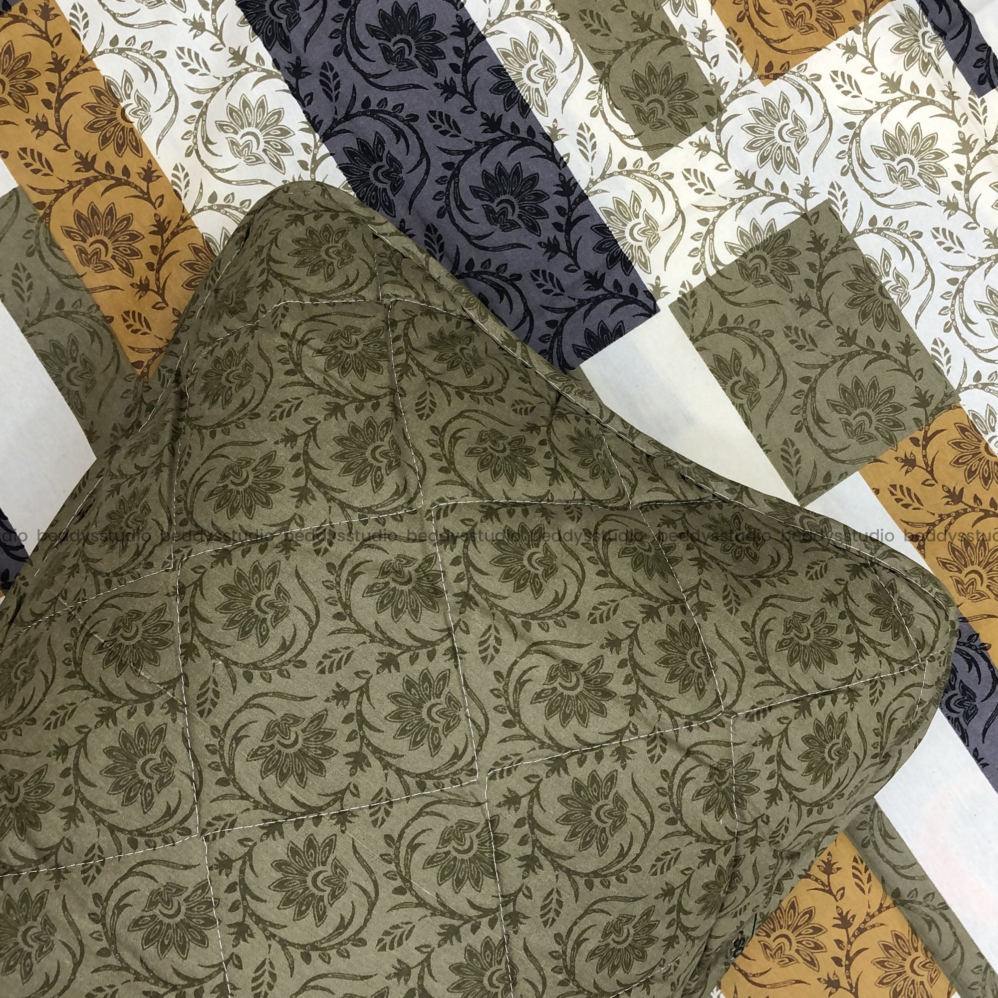 Verdant - Quilted Comforter Set 6 Pcs