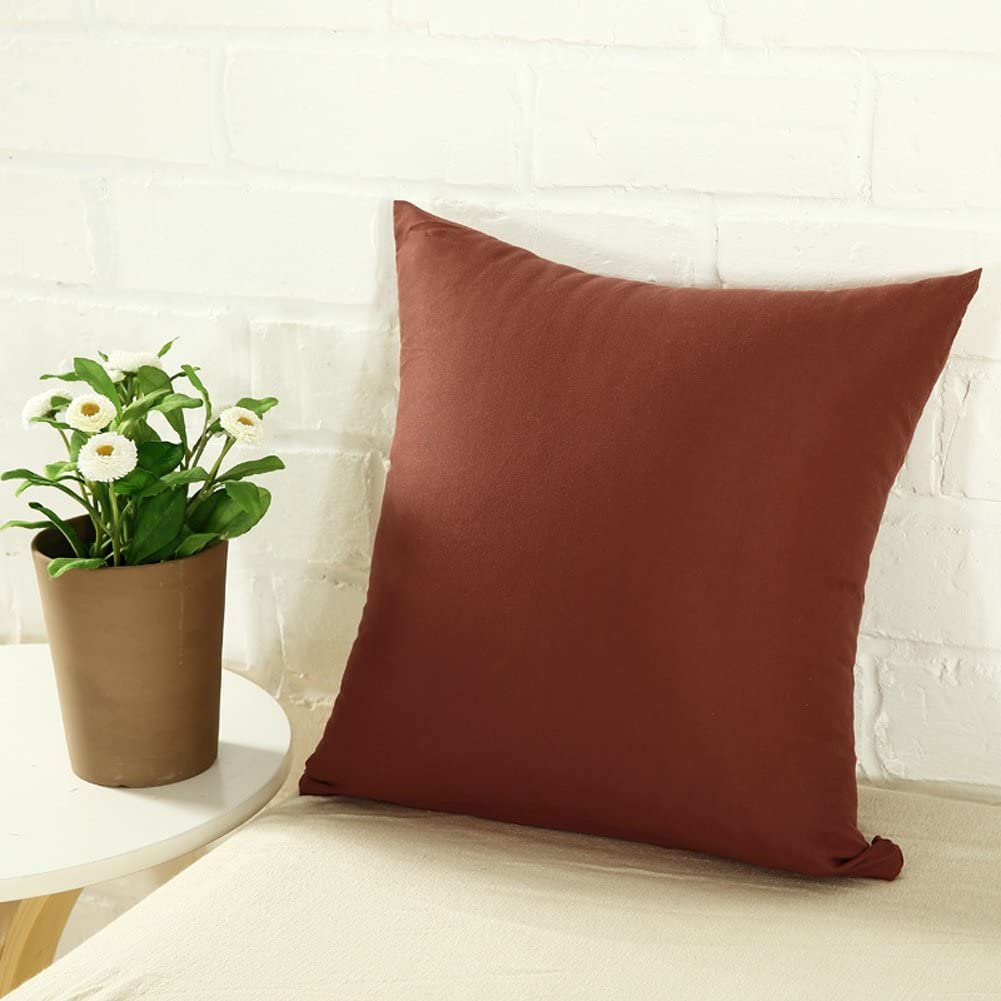 Brown - Cushion Cover