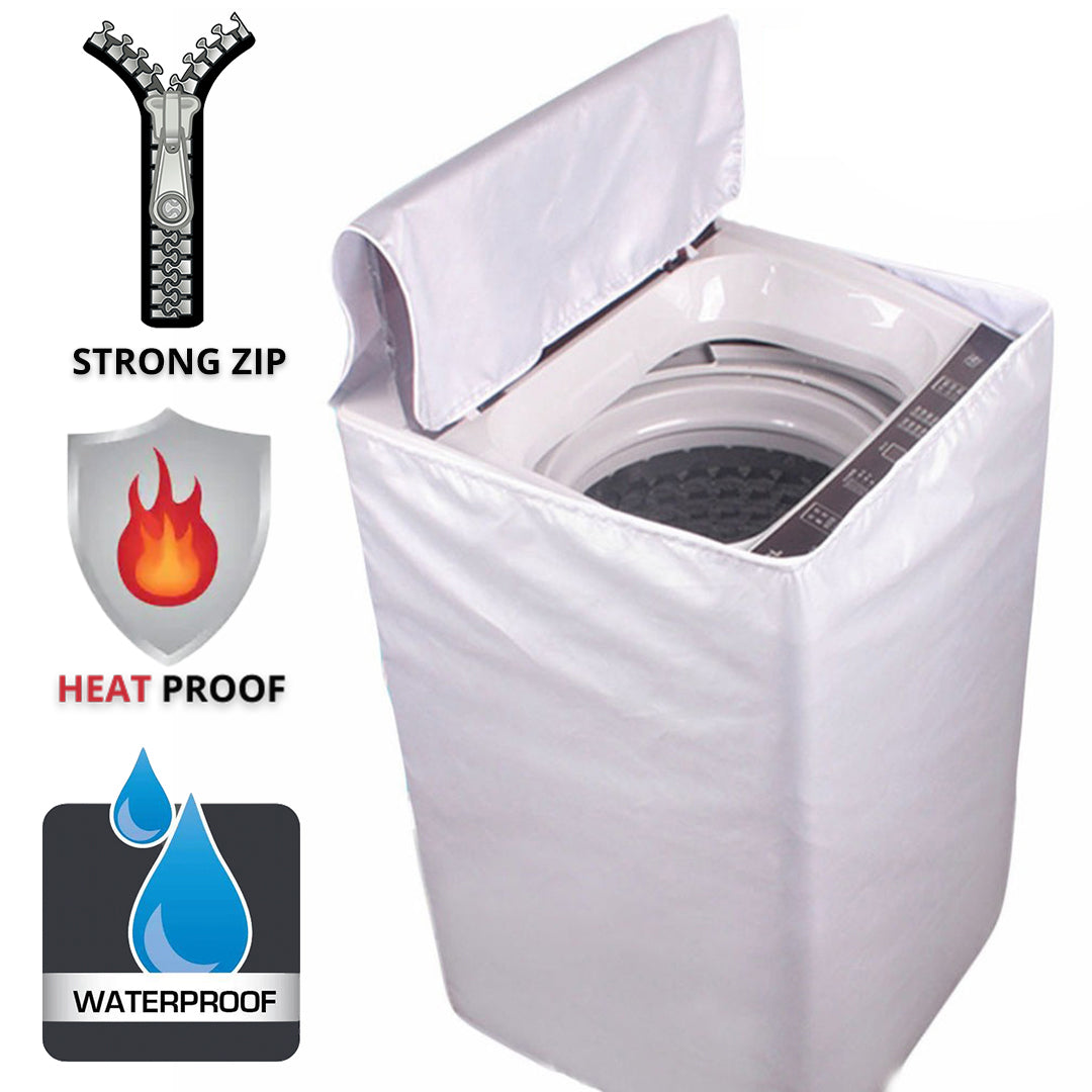 Washing Machine Cover - Silver Grey