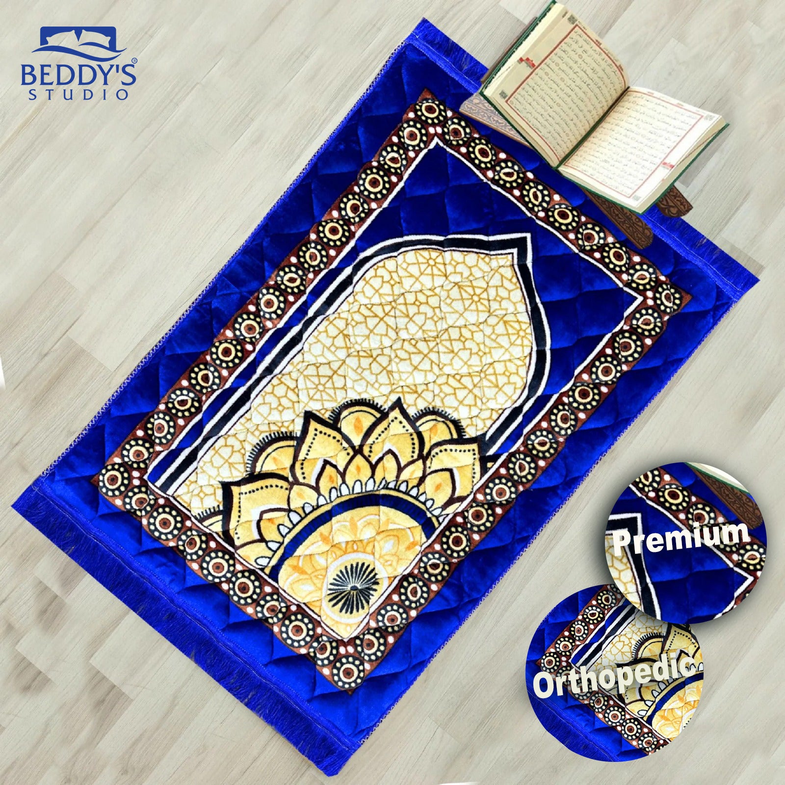 Multicolor - Premium Orthopedic Foam Prayer Mat