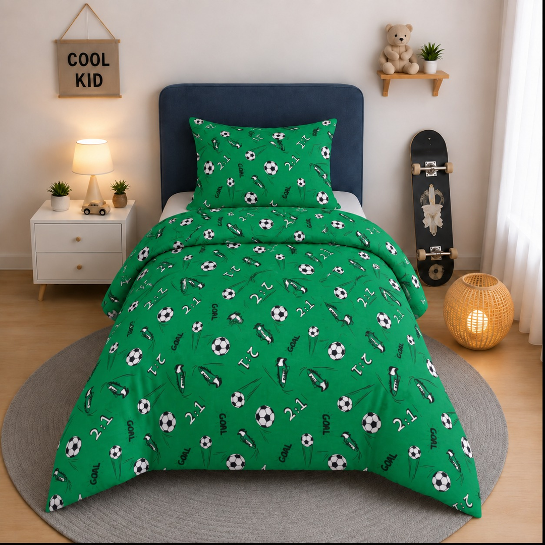 Printed Kids Bed Sheet Set