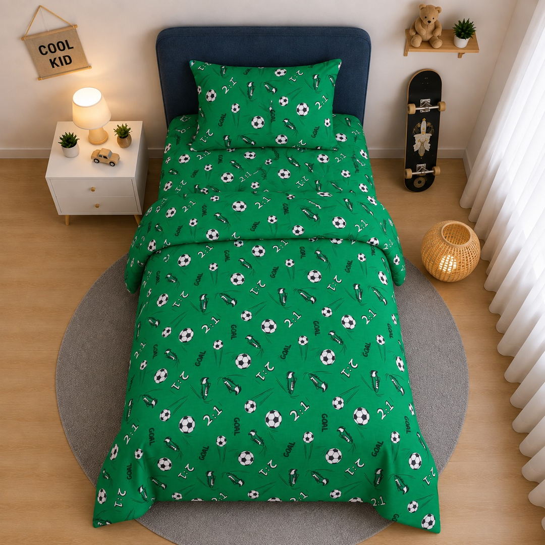 Printed Kids Bed Sheet Set