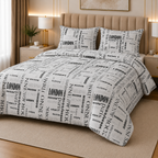 Percale Cotton Printed Quilt Cover Set