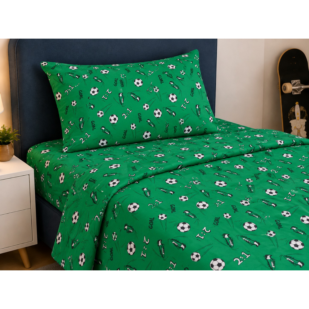 Printed Kids Bed Sheet Set