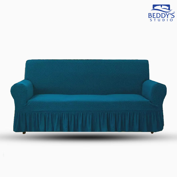 Turkish Sofa Cover - Ash Blue