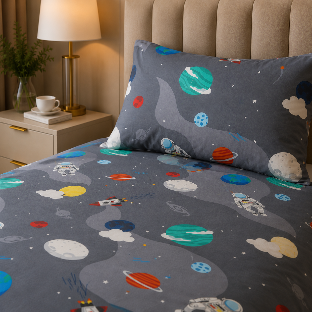 Printed Kids Quilt Cover Set
