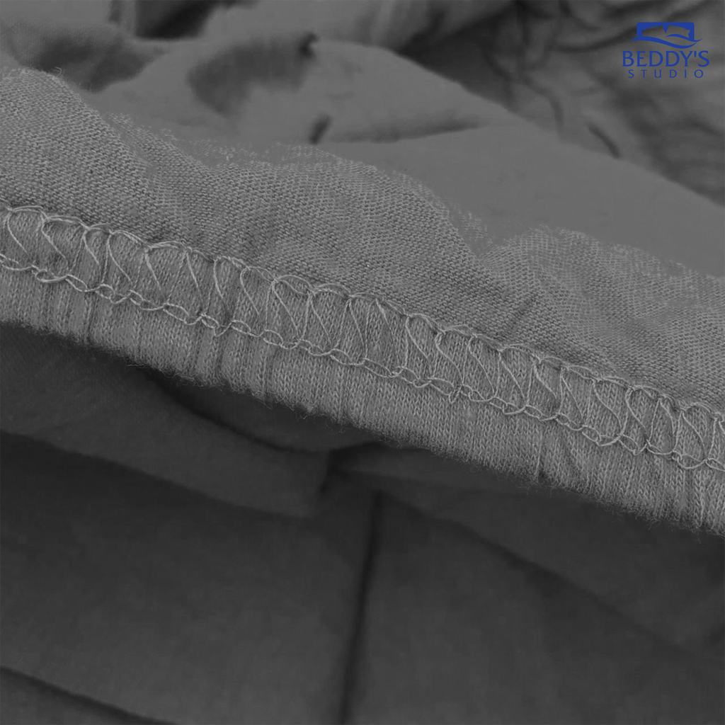 L Shape Sofa Cover - Dark Grey
