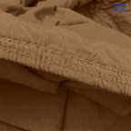 L Shape Sofa Cover - Light Brown