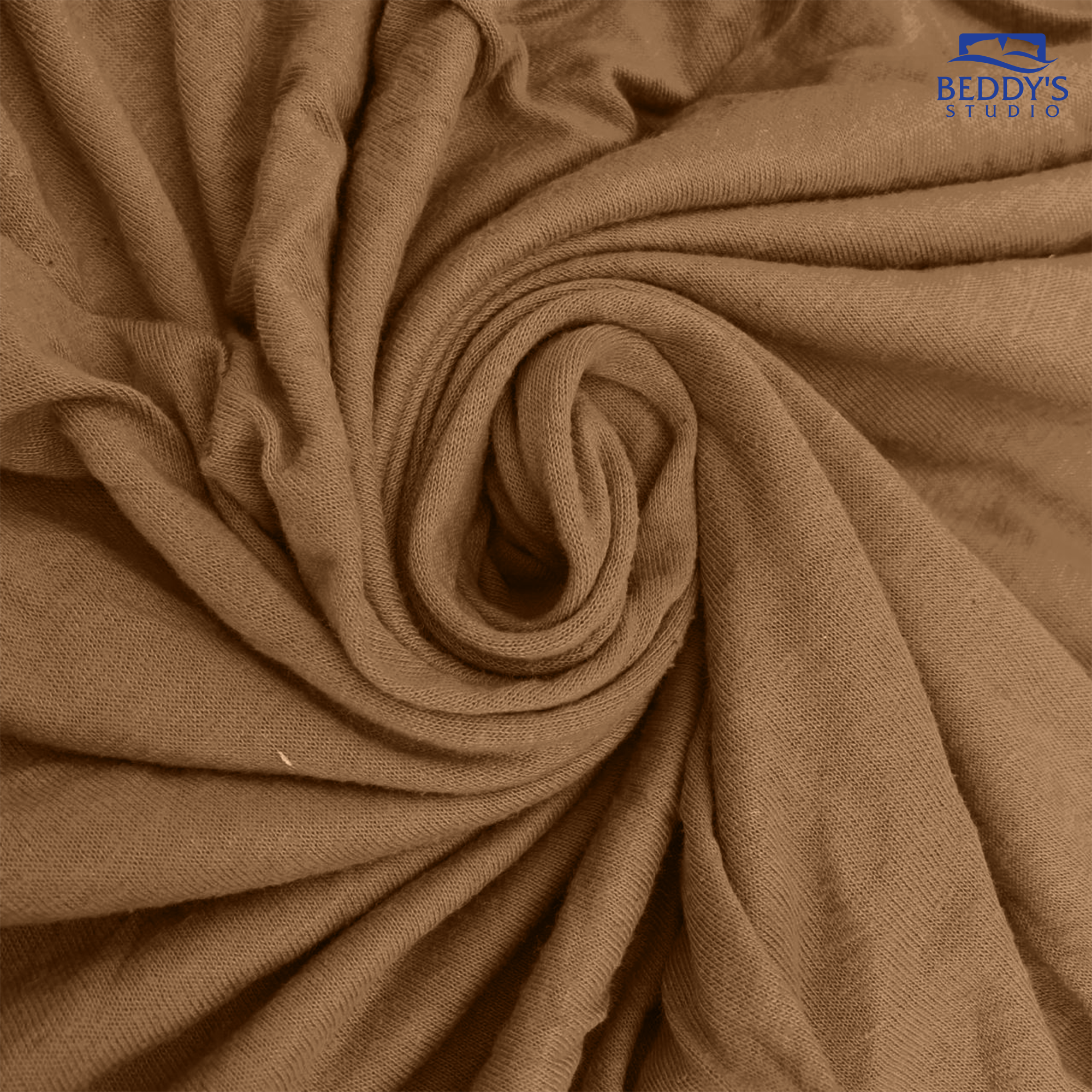L Shape Sofa Cover - Light Brown