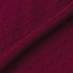 Butterfly Fitted Chair Cover Sets - Maroon