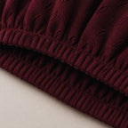 Butterfly Seat Cover Sets For Chair - Maroon
