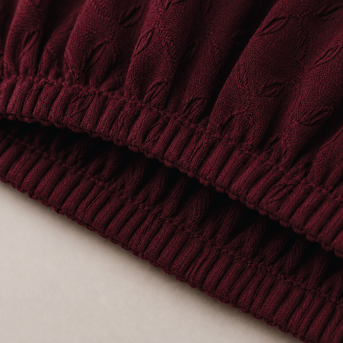 Butterfly Seat Cover Sets For Chair - Maroon