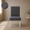 Butterfly Fitted Chair Cover Sets - Grey