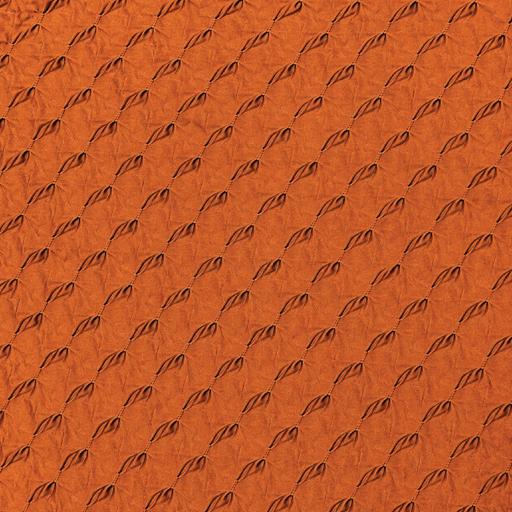 Butterfly L Shape Fitted Sofa Cover - Copper