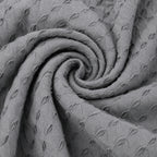 Butterfly Frilled Sofa Covers - Grey