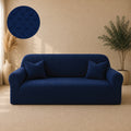 Butterfly Fitted Sofa Covers - Blue