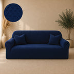 Butterfly Fitted Sofa Covers - Blue