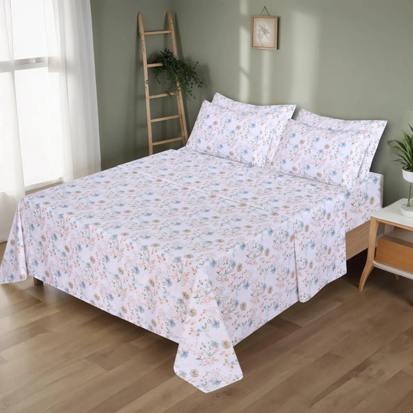 Percale Cotton Printed Quilt Cover Set