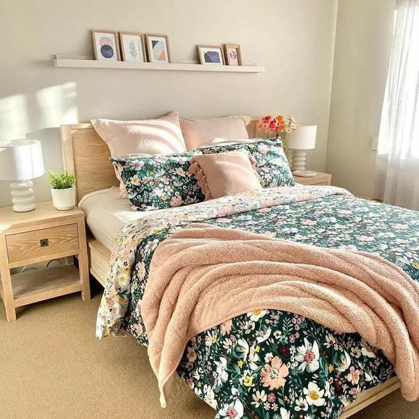 Percale Cotton Printed Quilt Cover Set