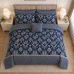 Blossom Print Cotton Printed Quilt Cover Set