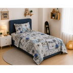 Printed Kids Bed Sheet Set