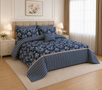 Blossom Print Cotton Printed Quilt Cover Set