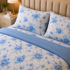 Percale Cotton Bed Sheet Set