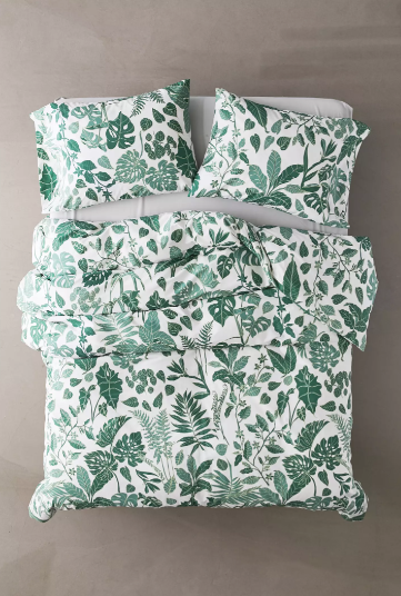 Percale Cotton Printed Quilt Cover Set