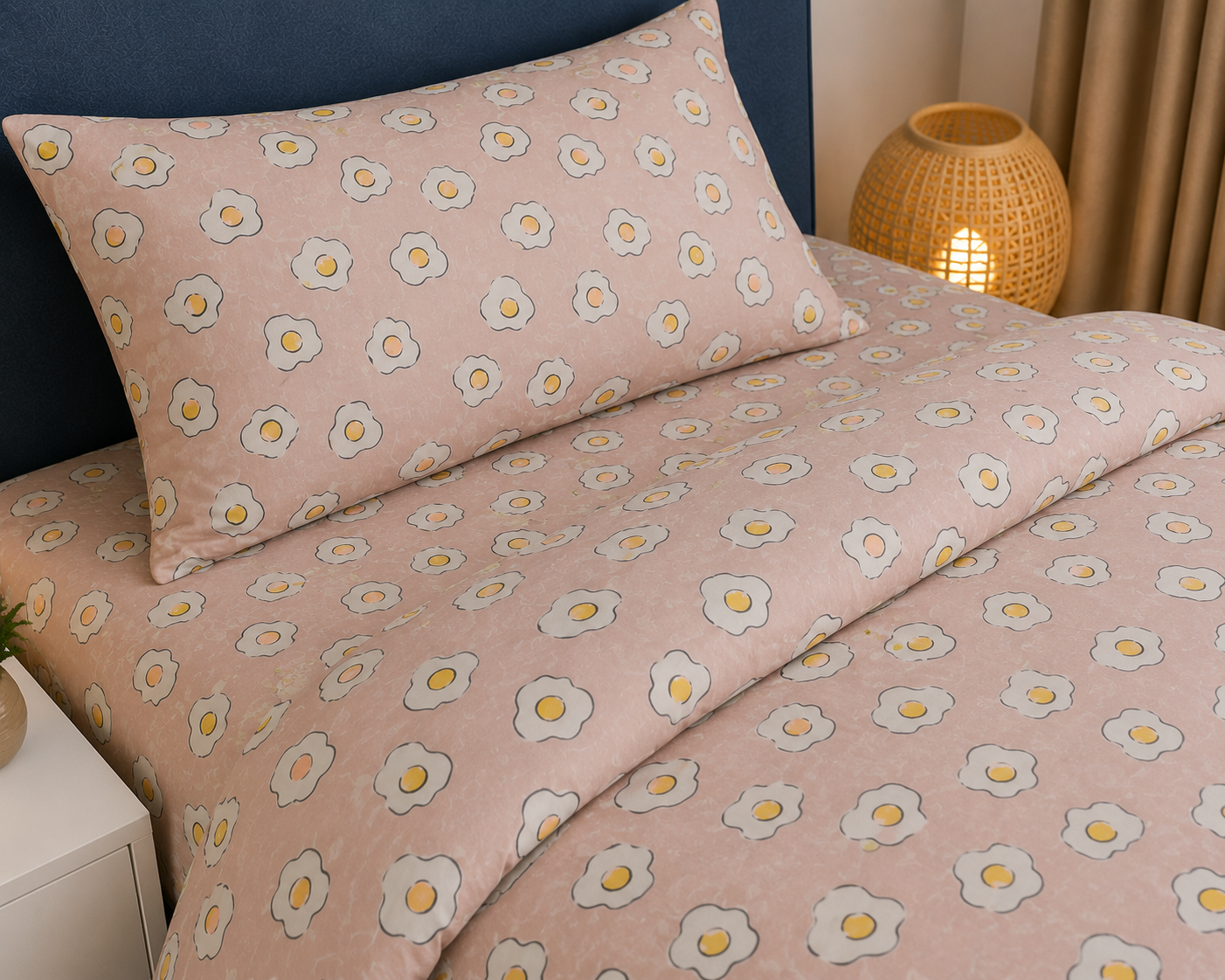 Printed Kids Bed Sheet Set